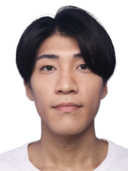 僕を正面からとった胸から上の写真です